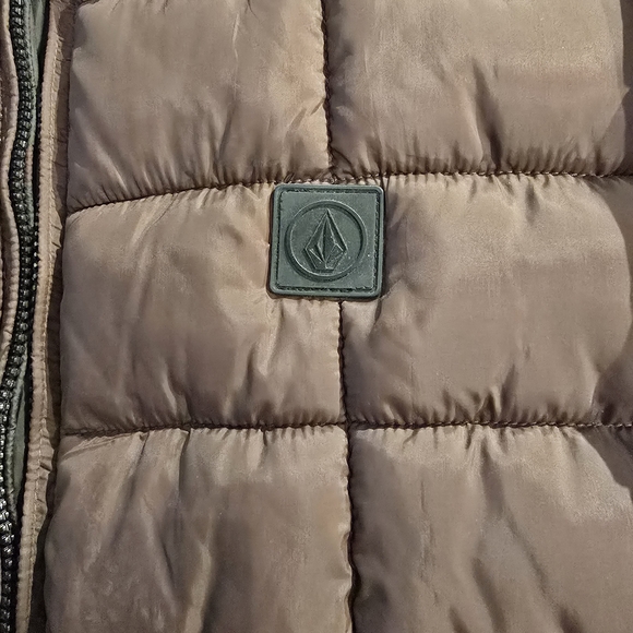 Volcom Brown Reversible Jacket - Picture 2 of 7